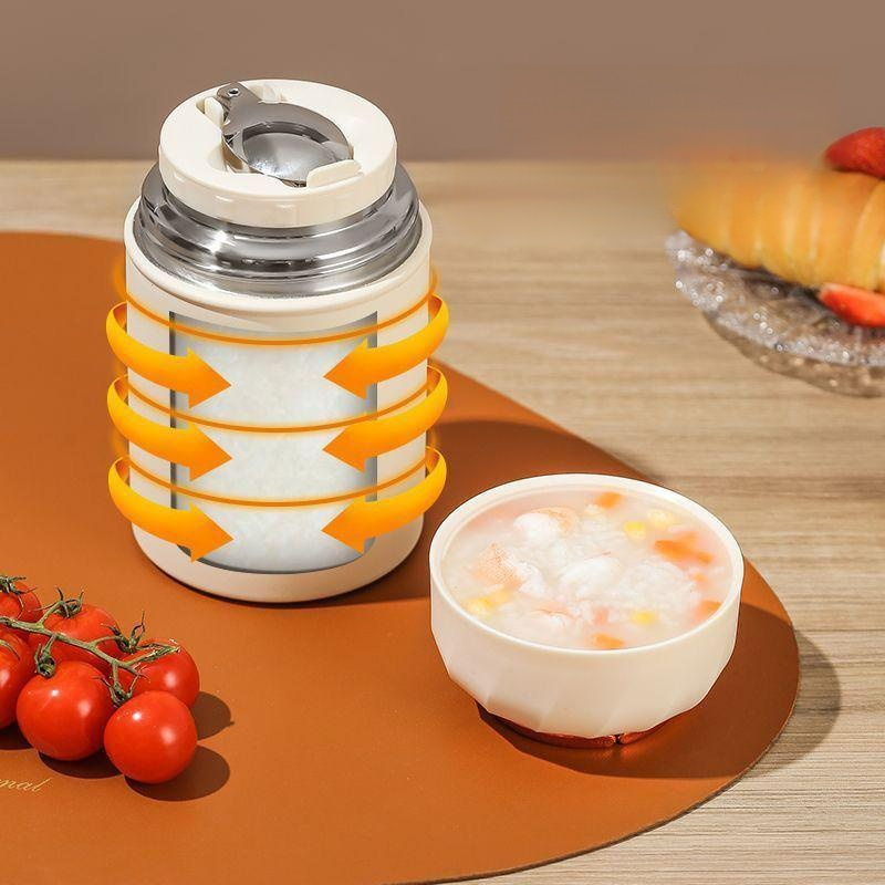 Multi-functional Portable Insulated Lunch Jar