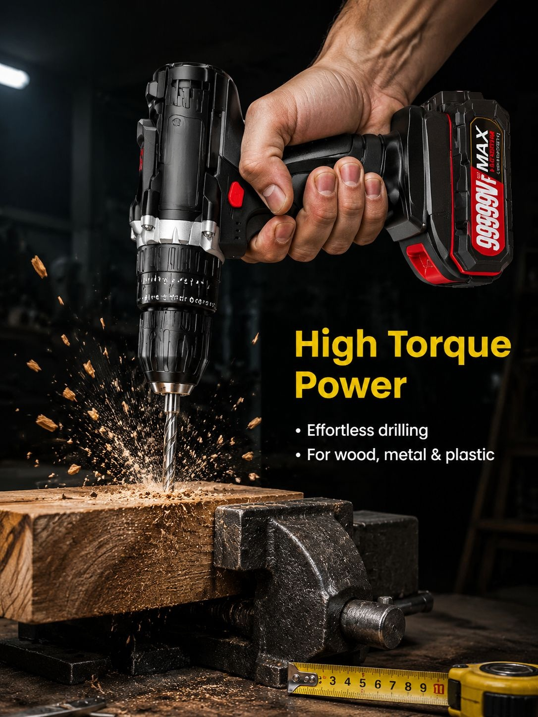 MultiFunction Electric Screwdriver With Hand Drill And Super Power