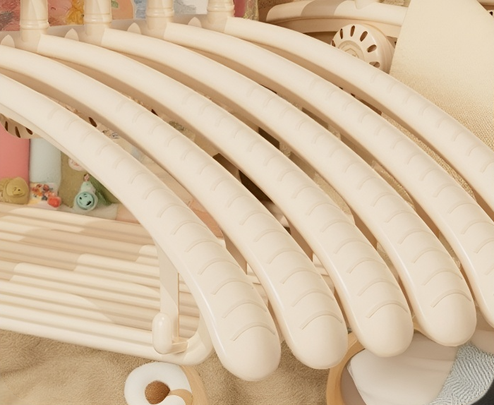 無痕晾衣架防肩角特寫