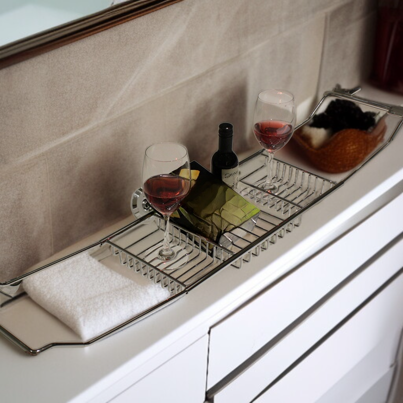 스테인리스 욕조 수납 선반 반신욕 테이블 트레이