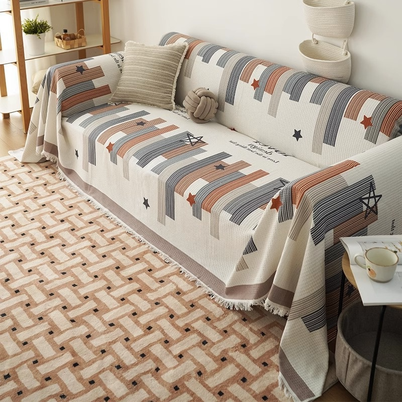 Nordic-Style Sofa Throw