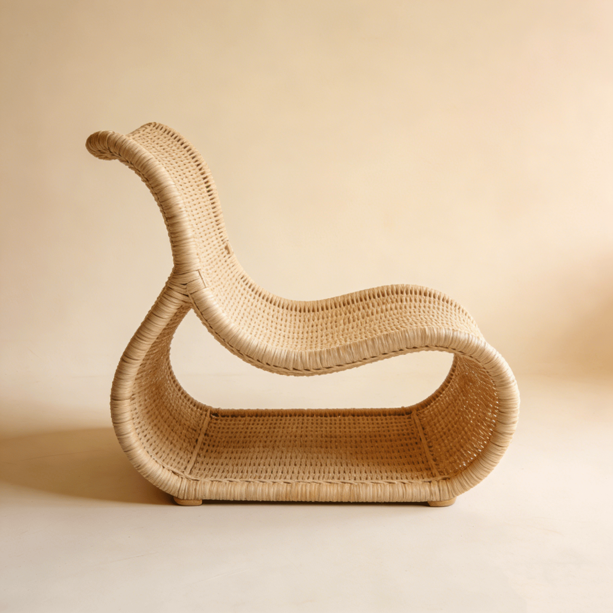 เก้าอี้หวายรูปทรงพิเศษ สำหรับบ้าน ดีไซน์ทันสมัย