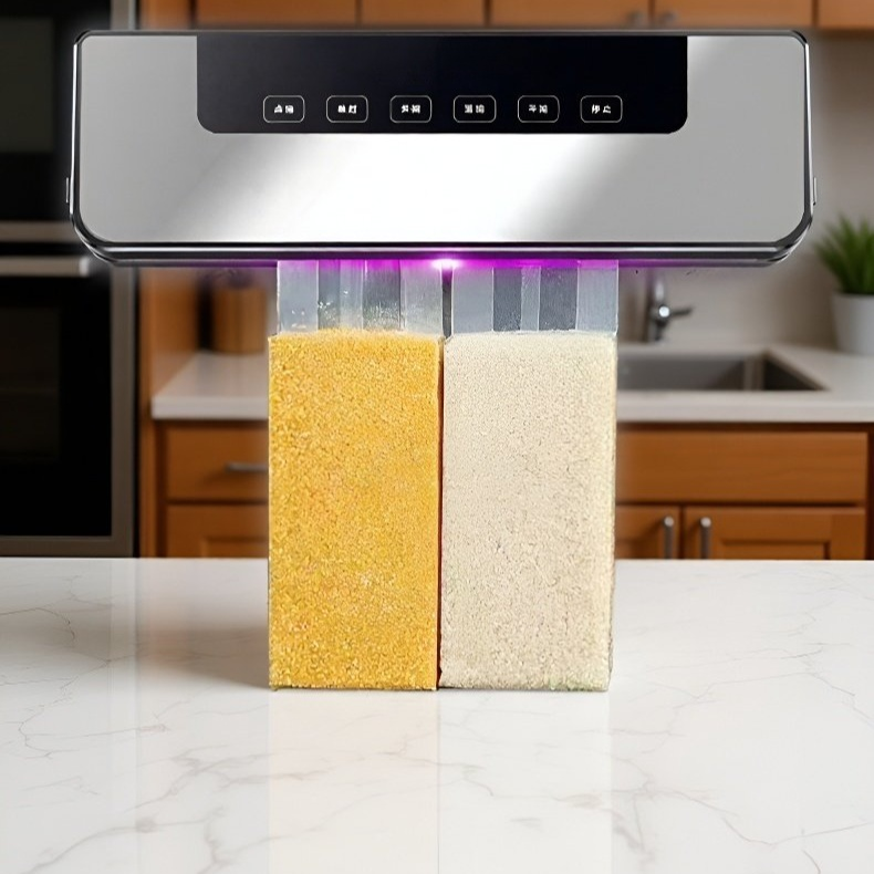 紫外線殺菌機能付き多機能真空包装機