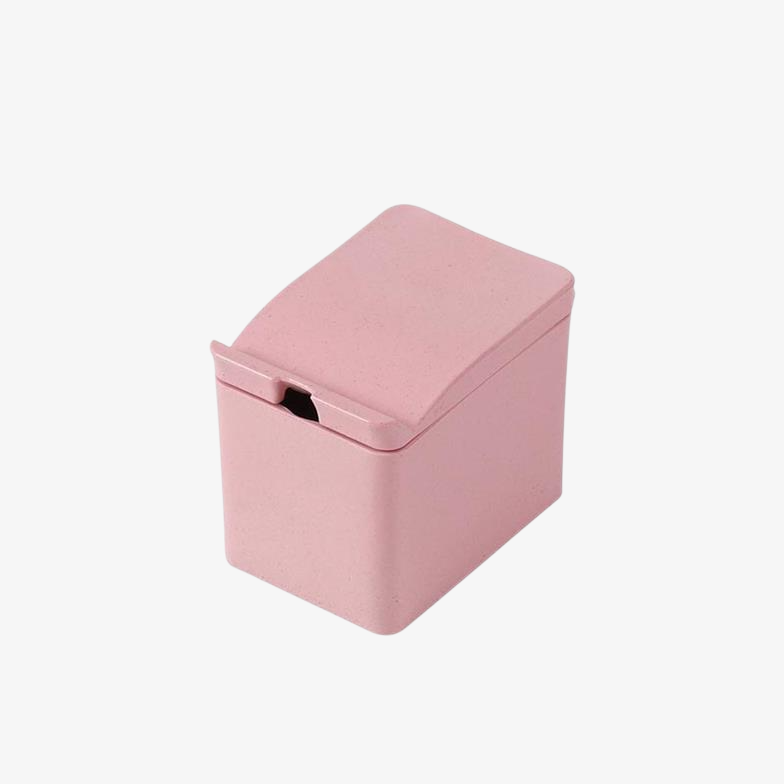 Caja organizadora multiusos: para accesorios de cabello, hilo dental, tiritas y bastoncillos