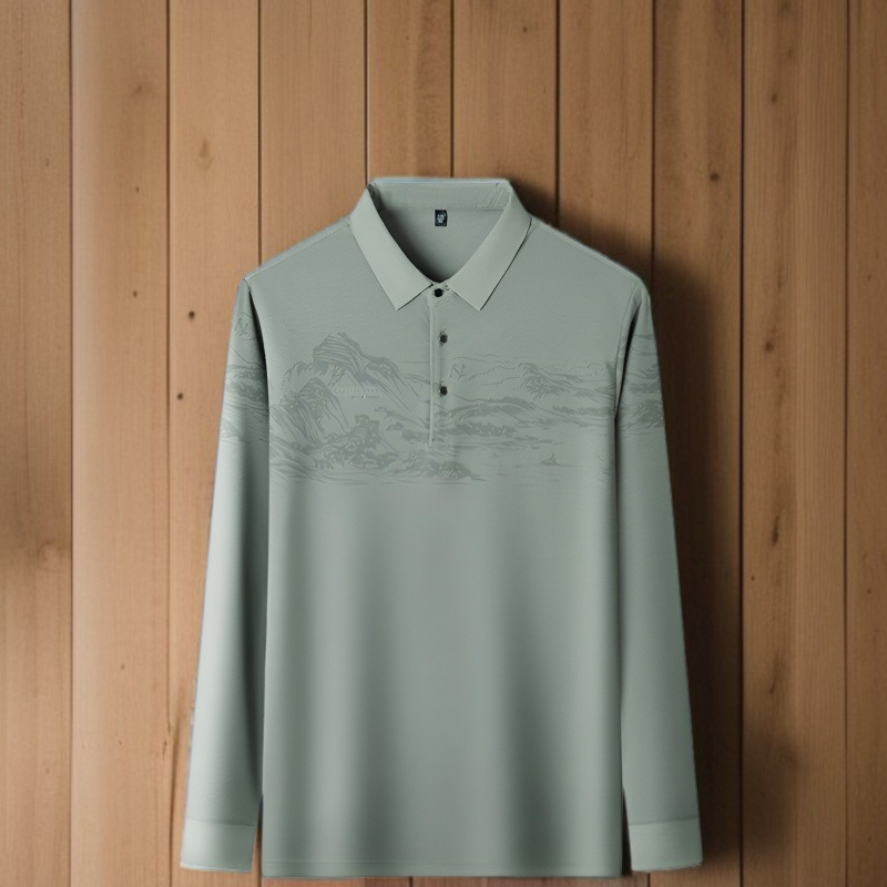 남자 캐주얼 긴팔 셔츠 비즈니스 캐주얼 터틀넥 긴팔 셔츠 남자 긴팔 티셔츠 남자 비즈니스 긴팔 셔츠