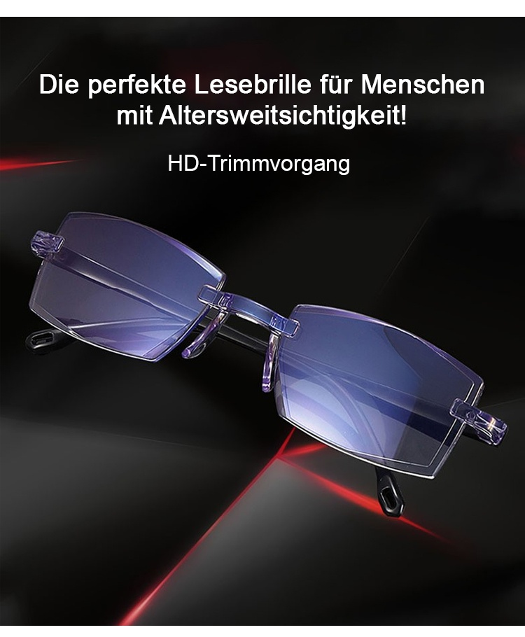 Lesebrille für perfektes Lesen von Büchern