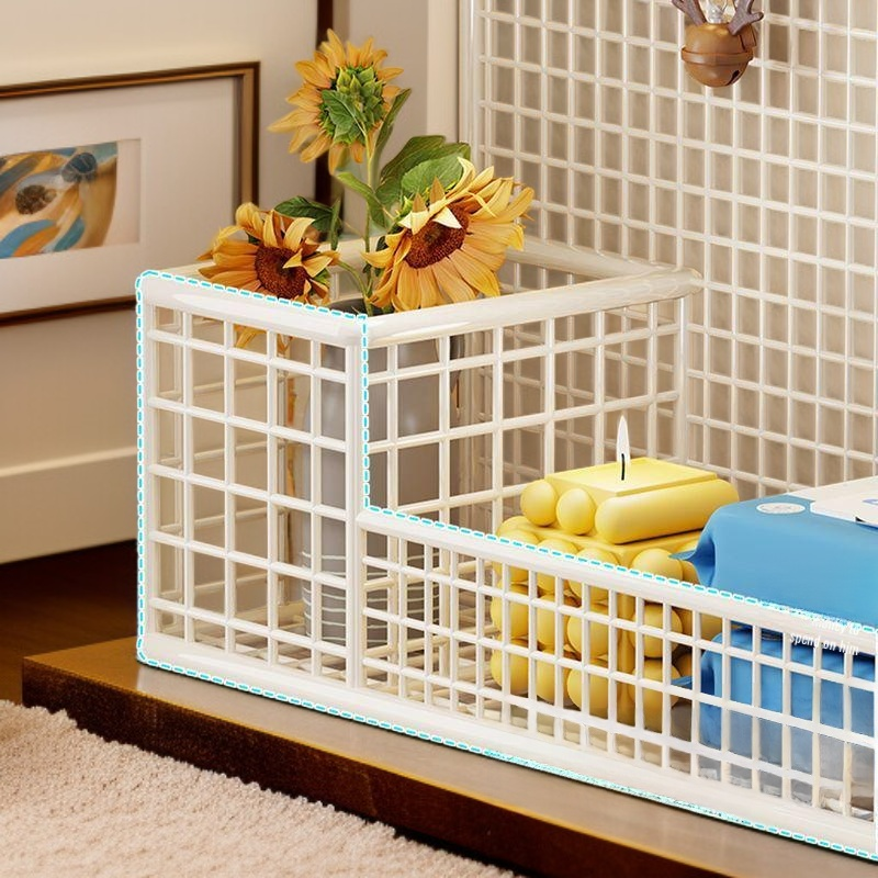 部屋リフォーム多機能収納ラック 玄関デスクトップ飾り