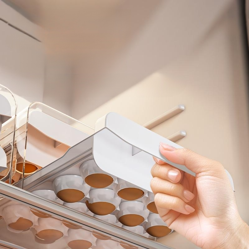 Egg storage box drawer style