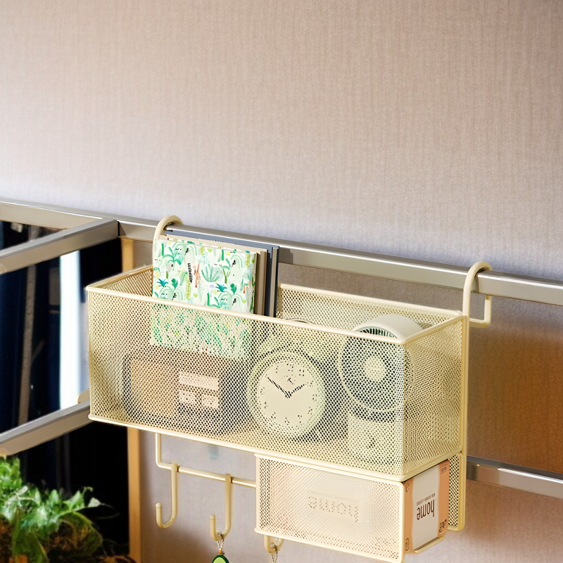 Hängender Korb für die Büroaufbewahrung, Schreibtisch, Arbeitsplatz, Transformation, Organisation, A