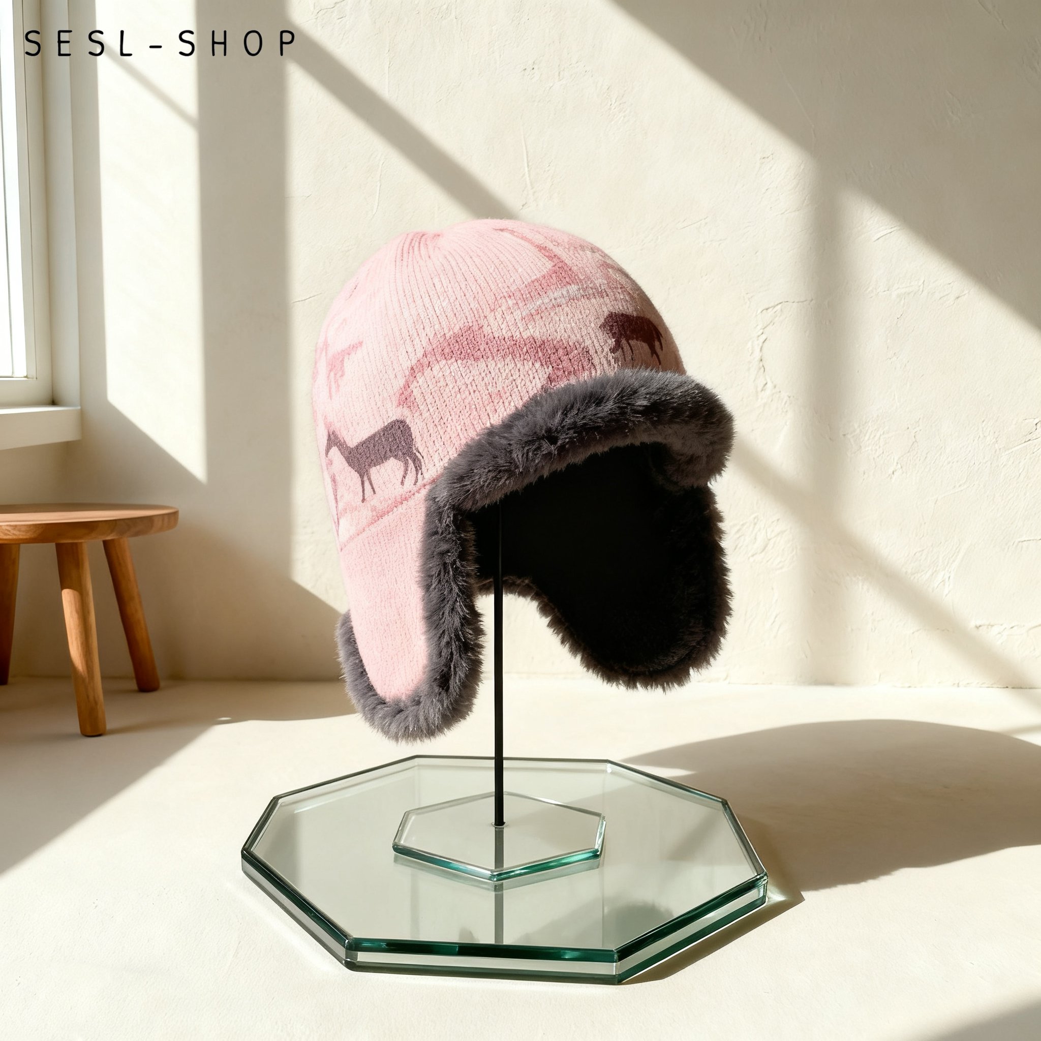 ที่ครอบหูตุ๊กตาขนนุ่มน่ารัก