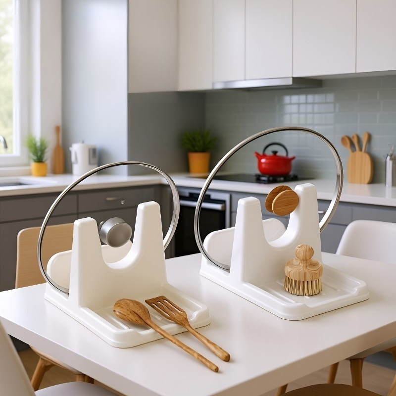 廚房多功能鍋蓋瀝水置物架