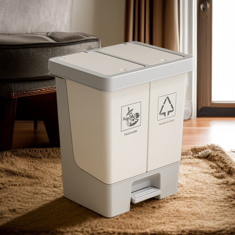 가정 필수 뚜껑 달린 대용량 휴지통 친환경 휴지통