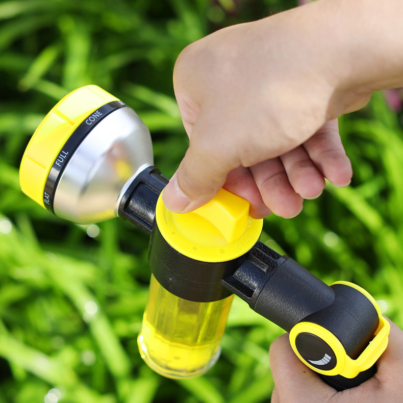 Pistola de agua a alta presión multifuncional para lavar coches, fertilizar y regar flores