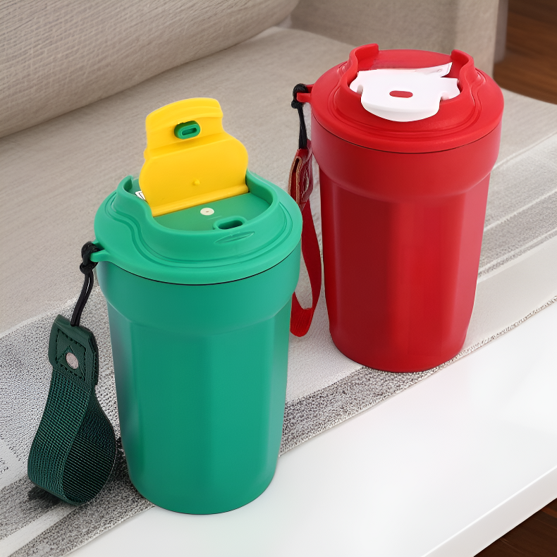 Cute Couple-Style 316 Stainless Steel Insulated Coffee Cup