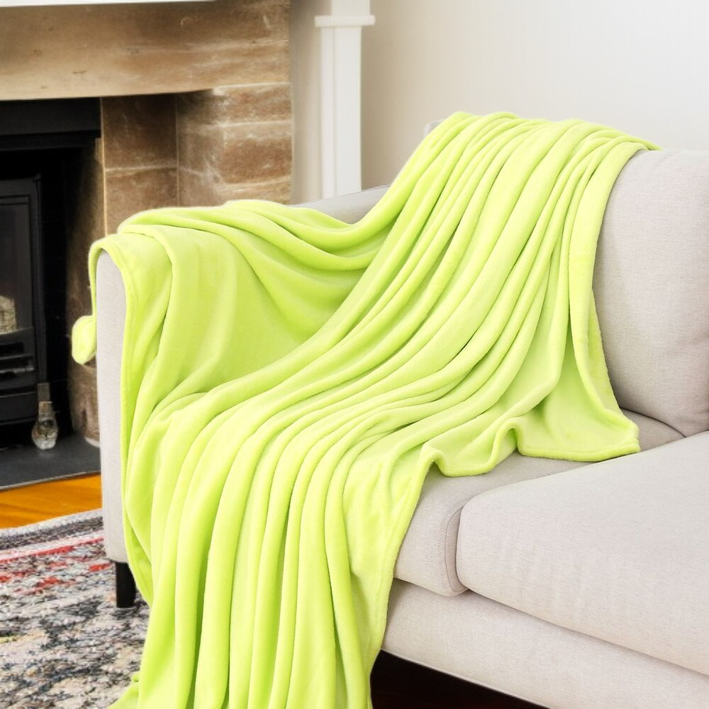 코랄 플리스 에어컨 담요