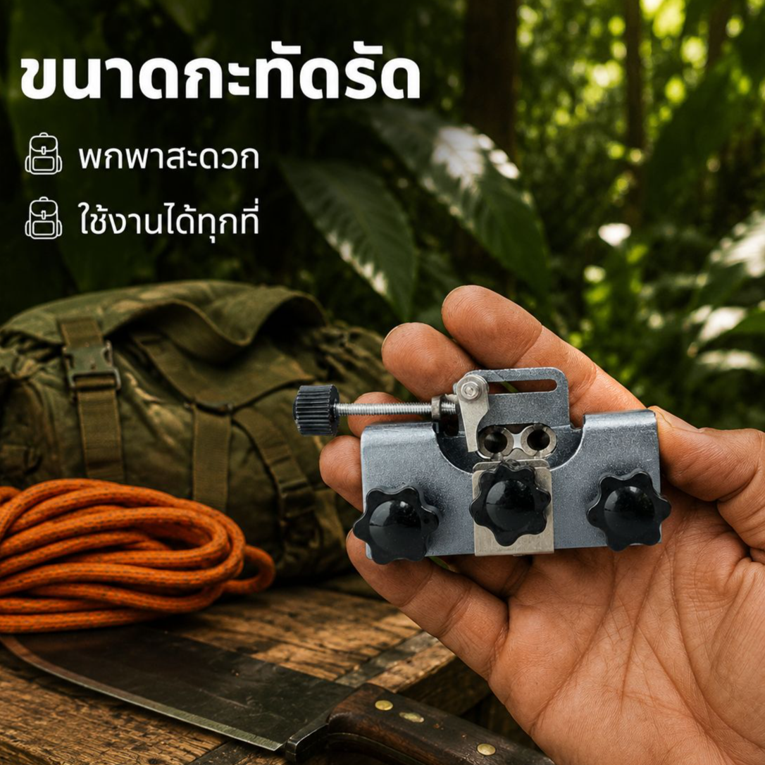 เครื่องช่วยลับโซ่เลื่อยไฟฟ้าแบบพกพา สำหรับเลื่อยไฟฟ้า