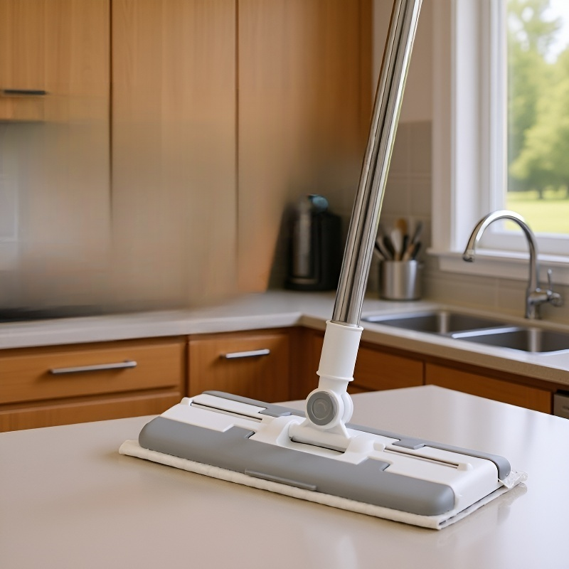 Einweg-Staubwischmopp für Zuhause, freihändiger Nass- und Trockenmopp