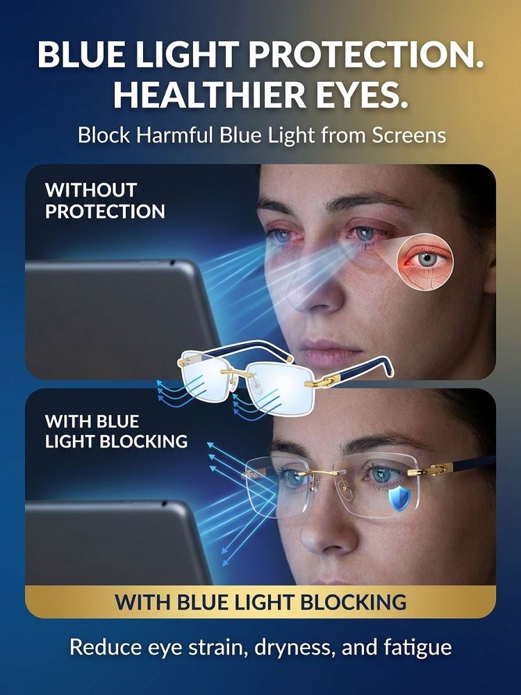 [One Pair Does It All & Restores Vision] Automatic Adjusting Reading Glasses