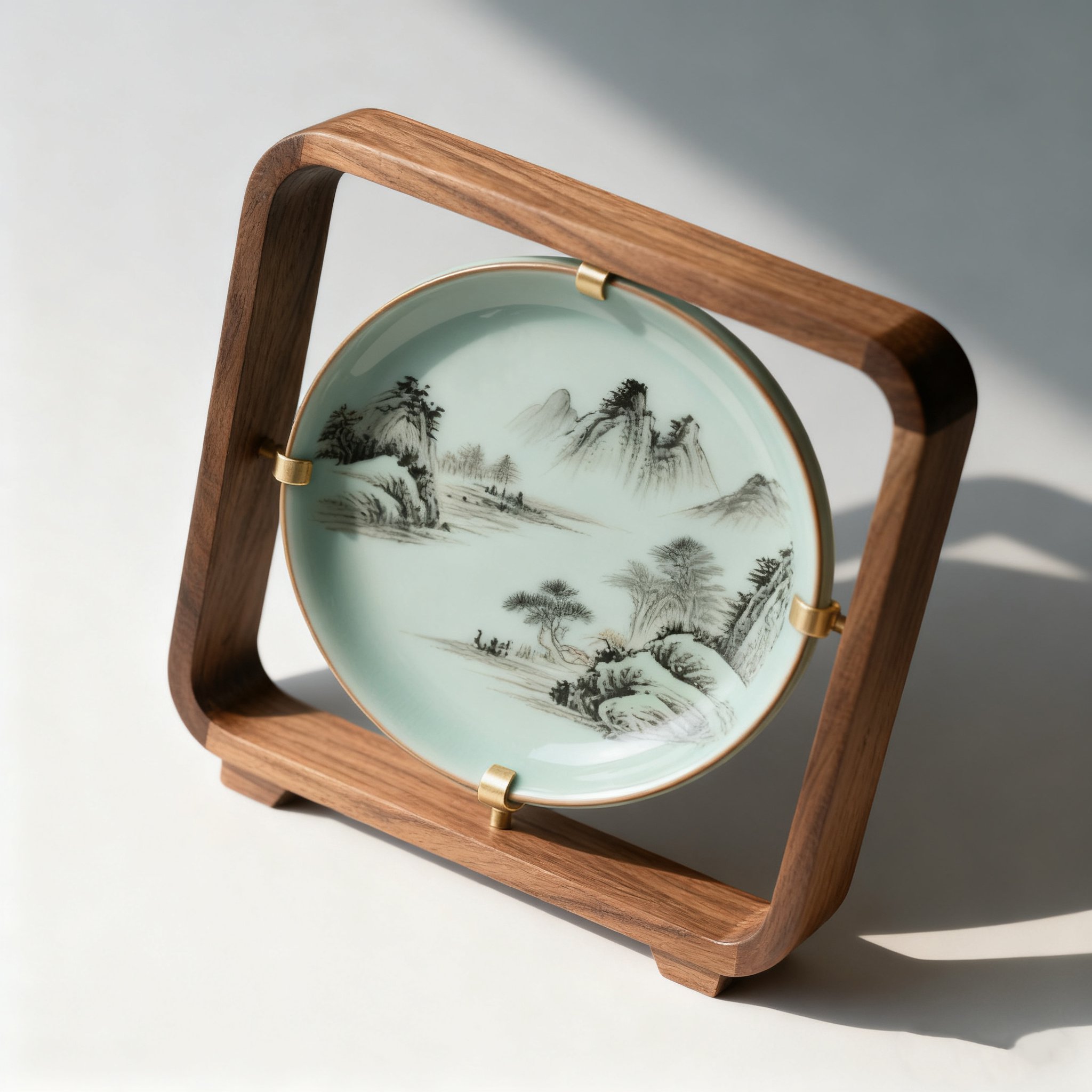 ภาพตกแต่งบ้านลายภูเขาและน้ำสำหรับห้องนั่งเล่น