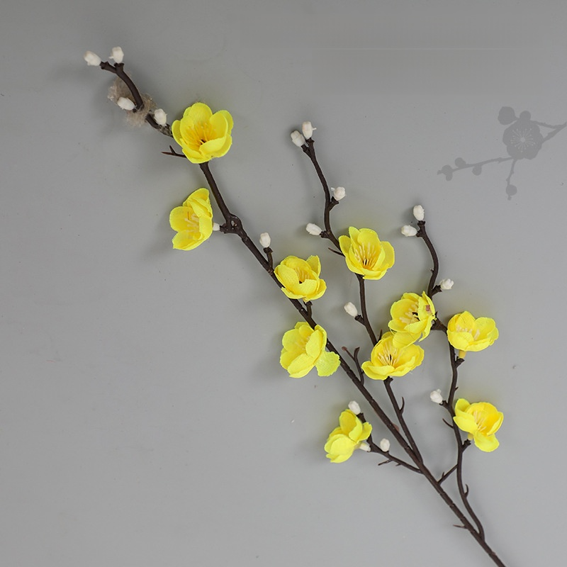 Artificial plum blossom branches