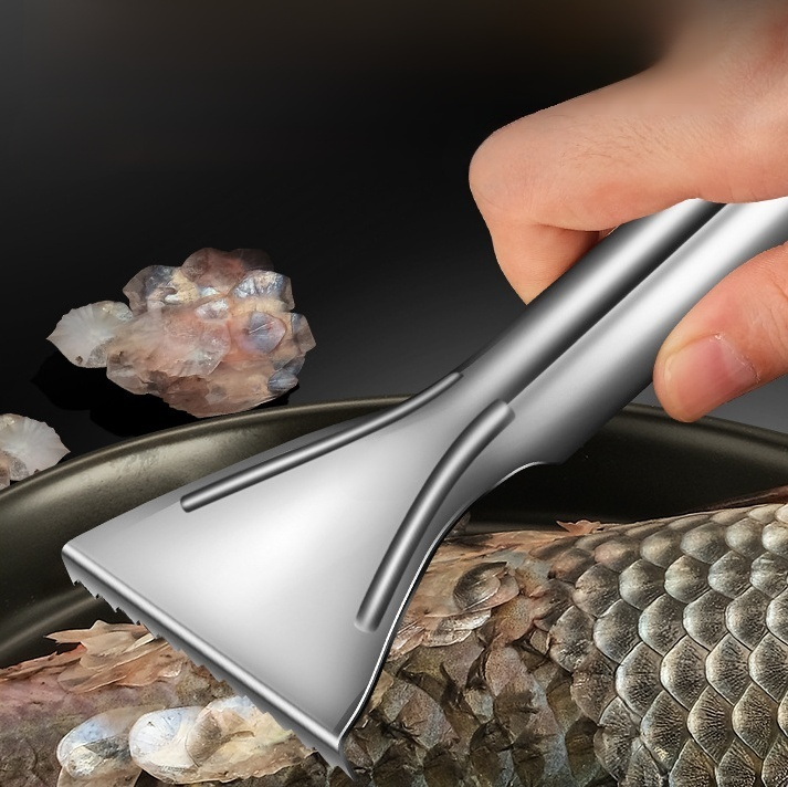 ที่ขูดเกล็ดปลาสแตนเลสสำหรับใช้ในบ้าน