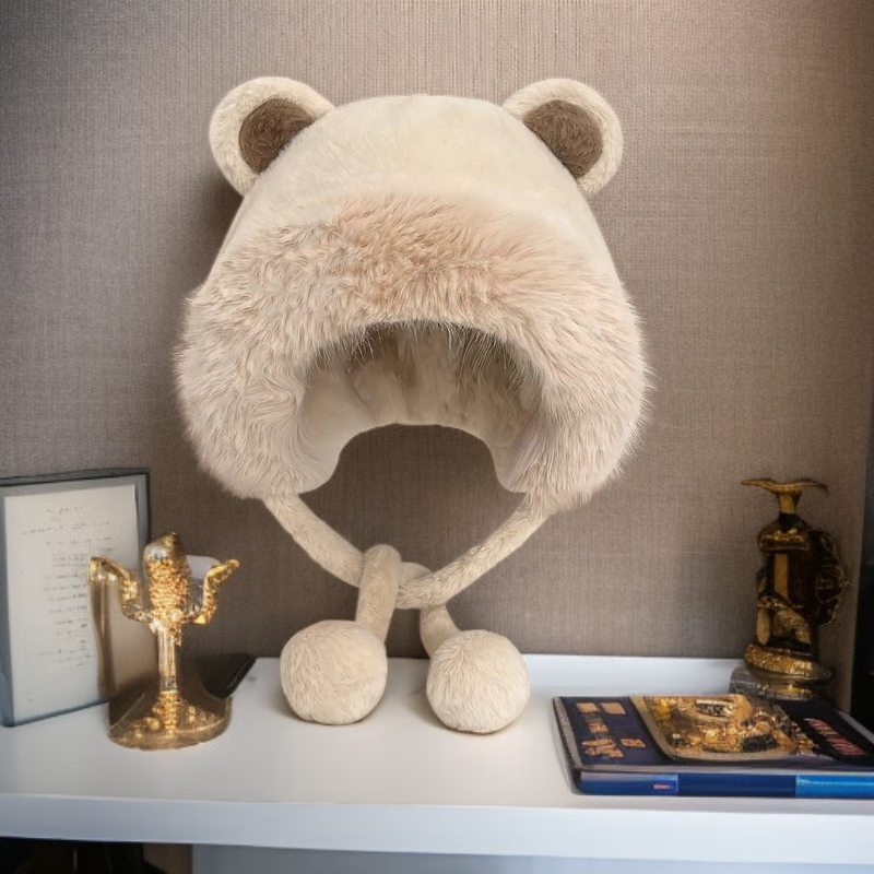 Sombrero grueso y cálido de felpa 