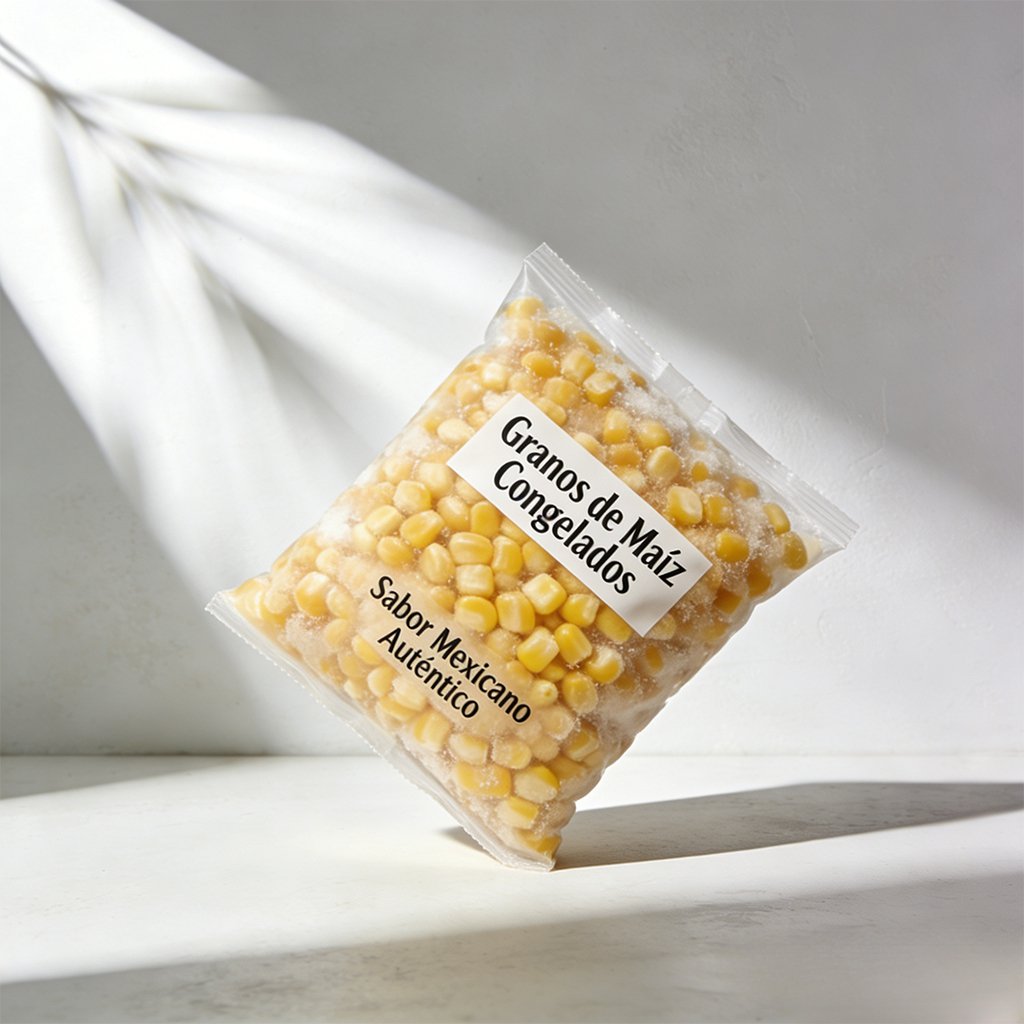 Maíz congelado en bolsas familiares (5 unidades)
