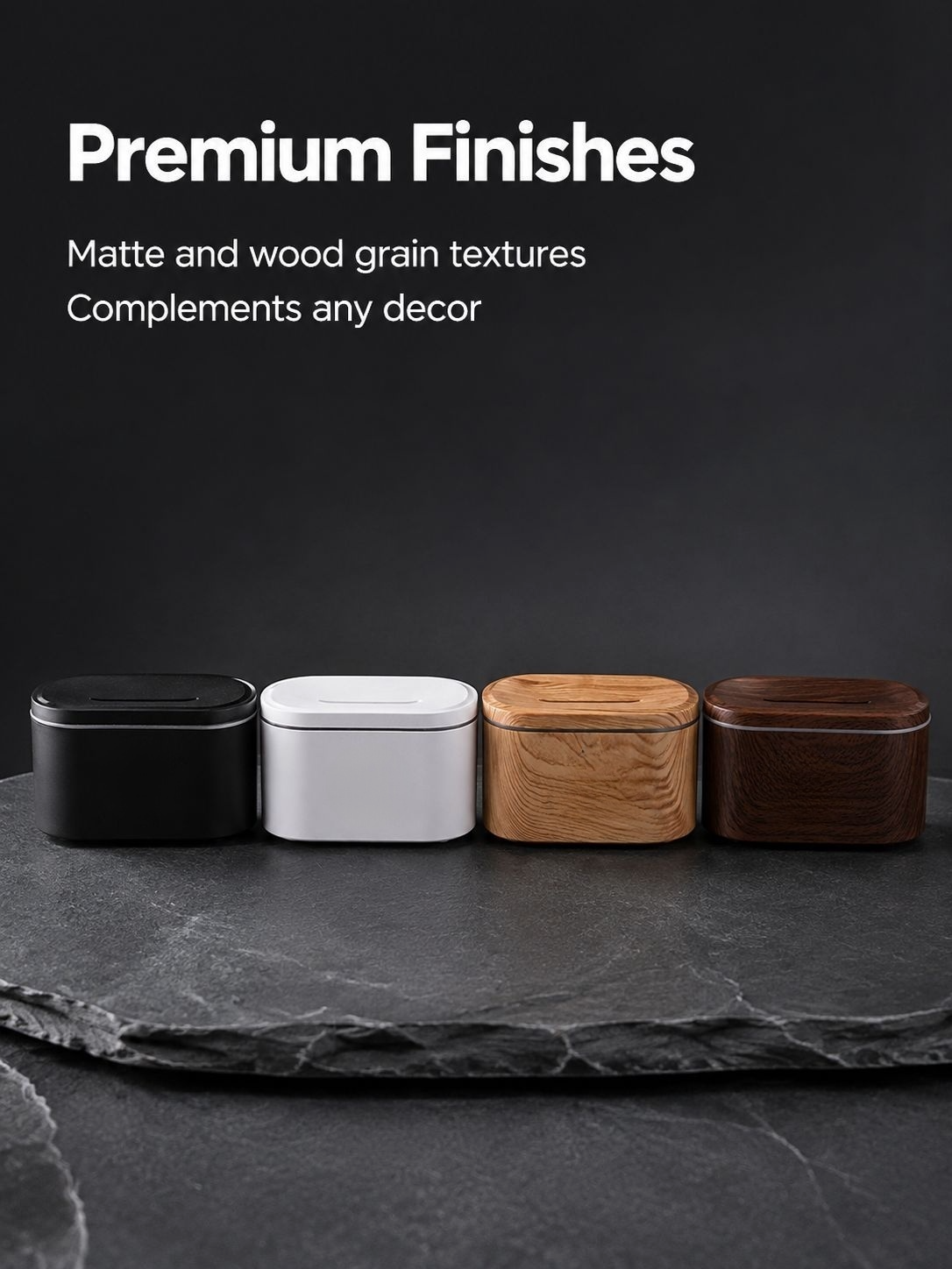 Stylish USB humidifier with colorful flame LED light for relaxation