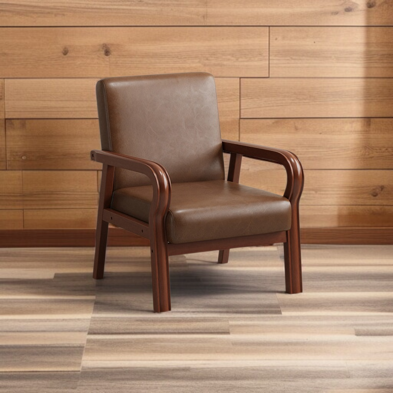 Sofa small apartment single sofa chair simple bedroom mini sofa double living room simple rental hou