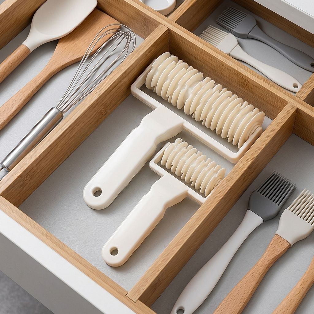 Küchenpizza-Netzrollenschneider