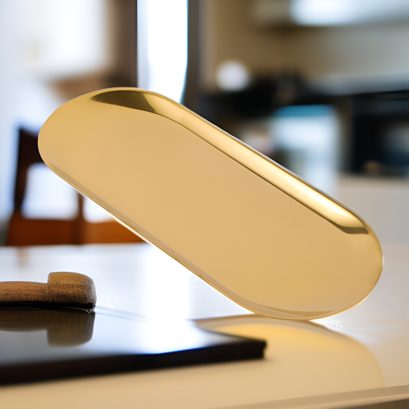 스테인리스 스틸 타원형 판