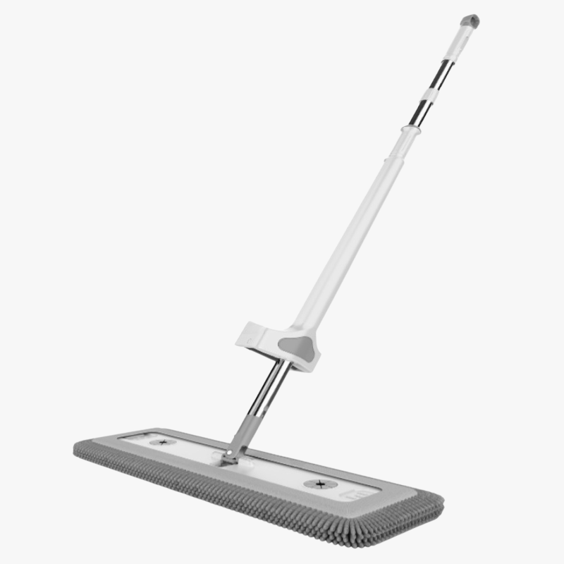 가정용 플랫 밀대 건습 겸용 원터치 셰닐 리필 손세탁 우드 플로어 밀대