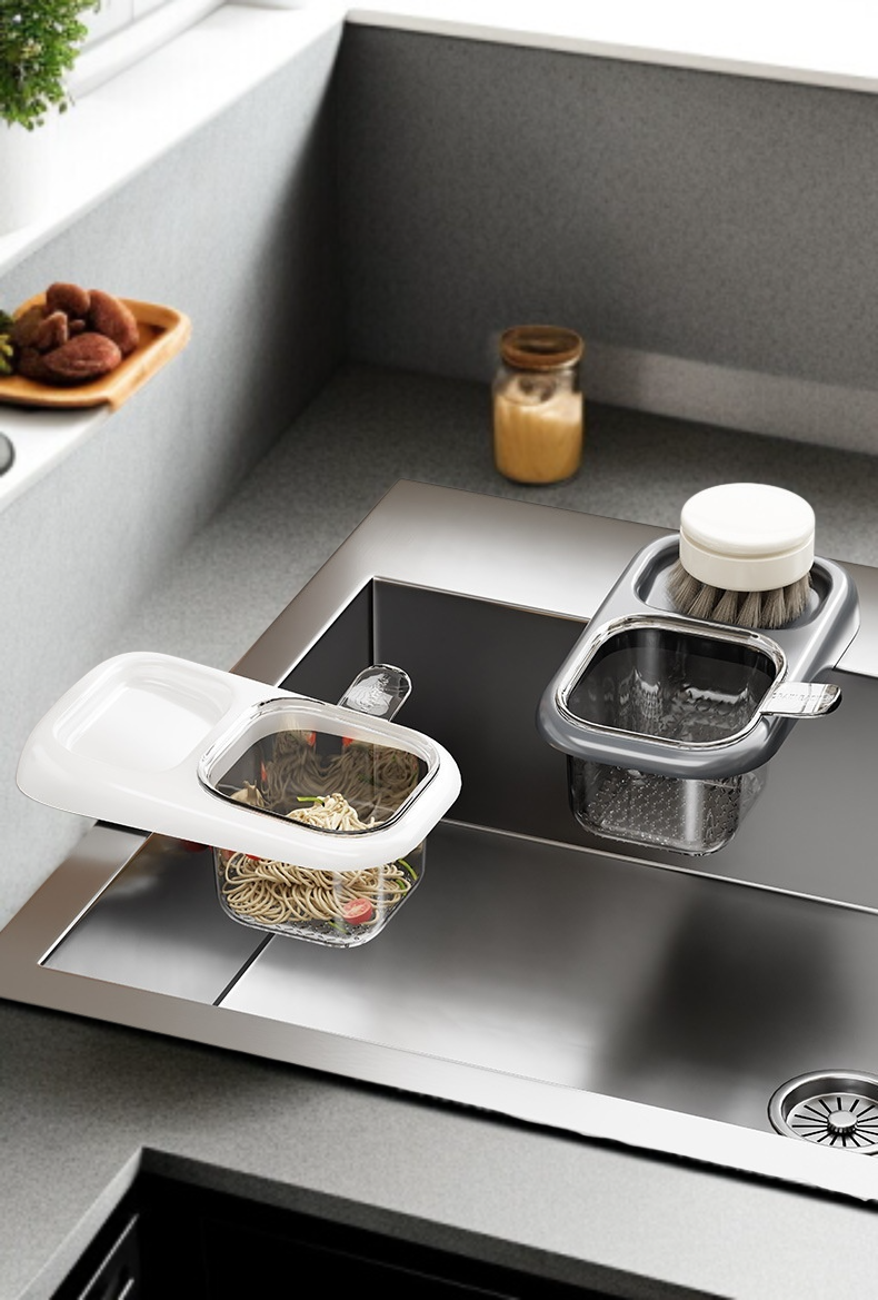 물빠짐 기능 강화된 티바구니 클로즈업