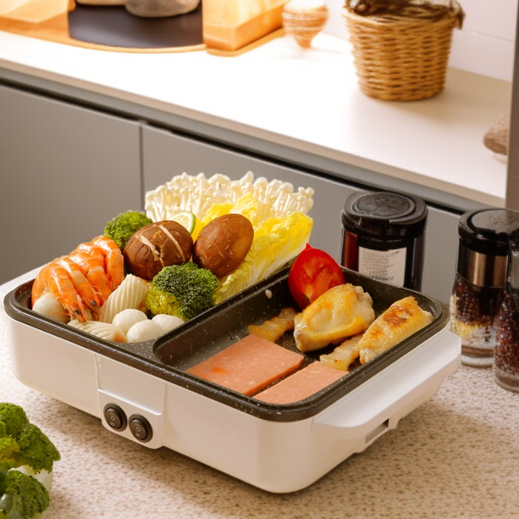 Home Small Shabu-shabu and Frying Pan Combo