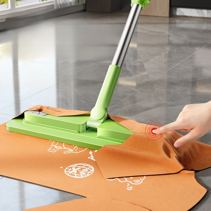 가정용 일회용 세면대 집게 작은 밀대 건습 겸용 신축 밀대 정전기 금강사 집게