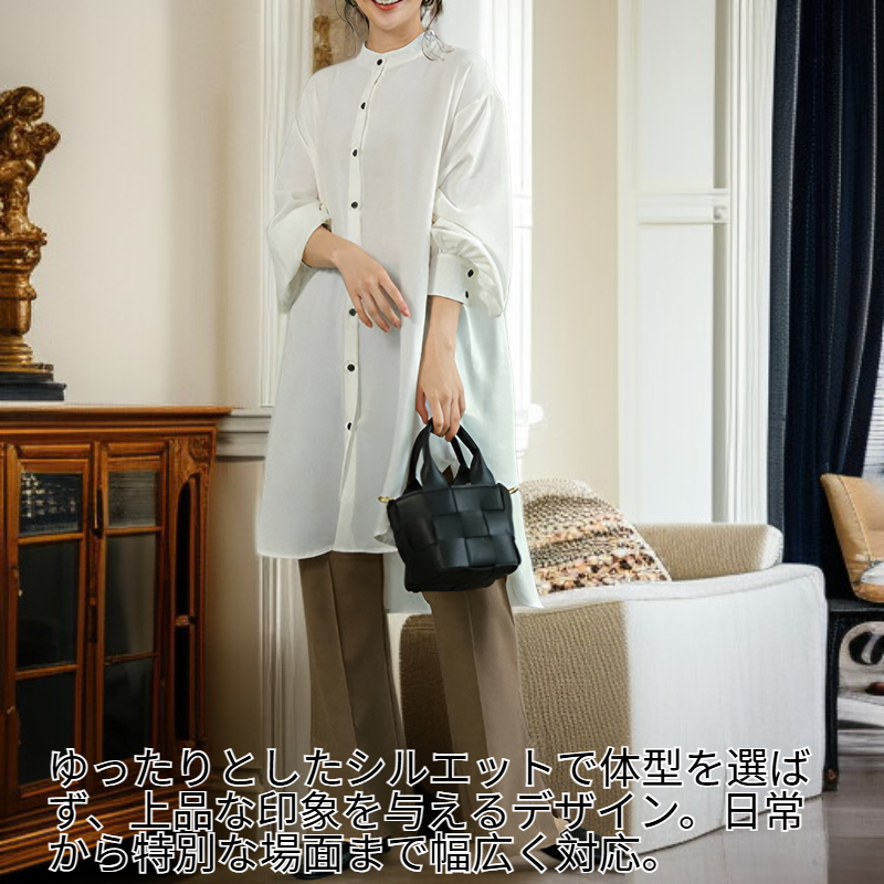 ZANZEAレディースシンプルスタイルイレギュラーVネック長袖シャツ