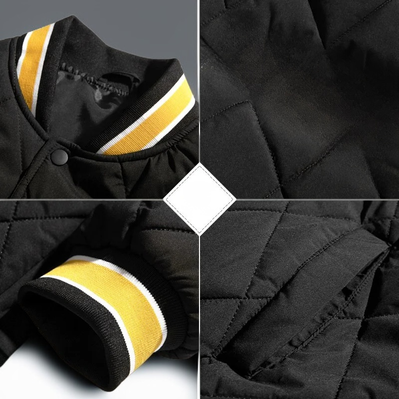 ショート丈の韓国風冬用コットンジャケット