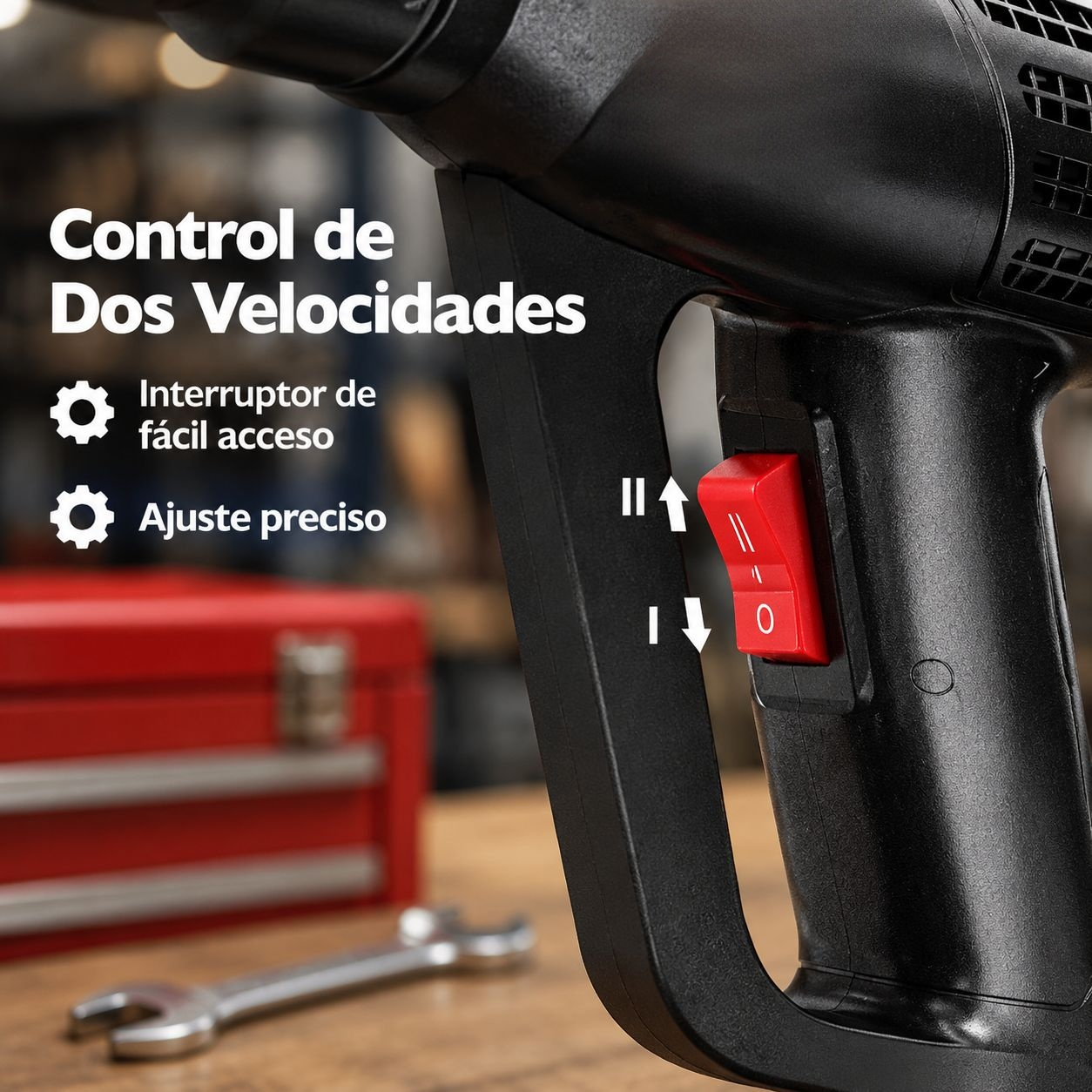 Herramienta multifunción de pistola de calor para soldadura