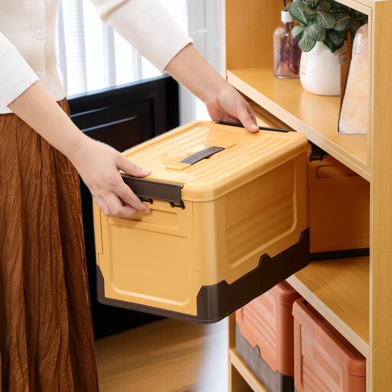 Outdoor Tableware Storage Box Foldable Large Capacity Organizer