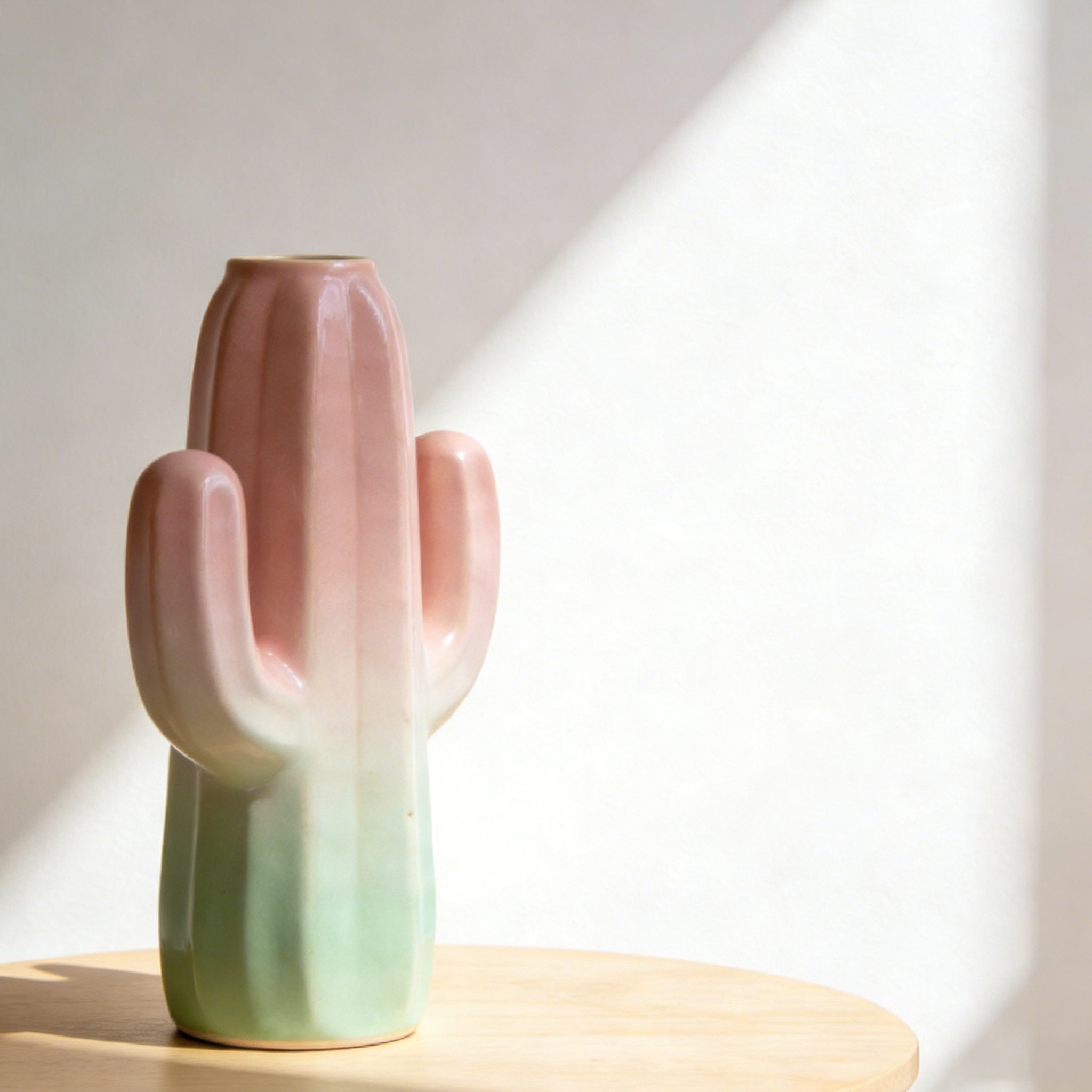 Creative Art Ceramic Vase Duo set of 2 on modern table