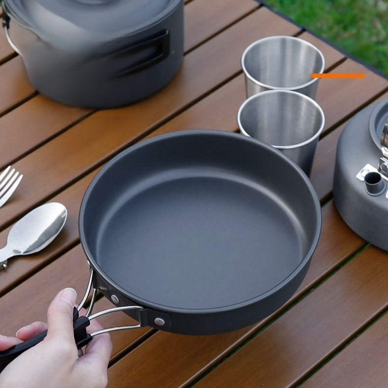 ポータブルノンスティックフライパン
