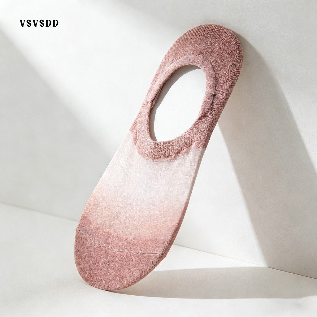 통기성이 좋은 투명 보트 양말 (6켤레)