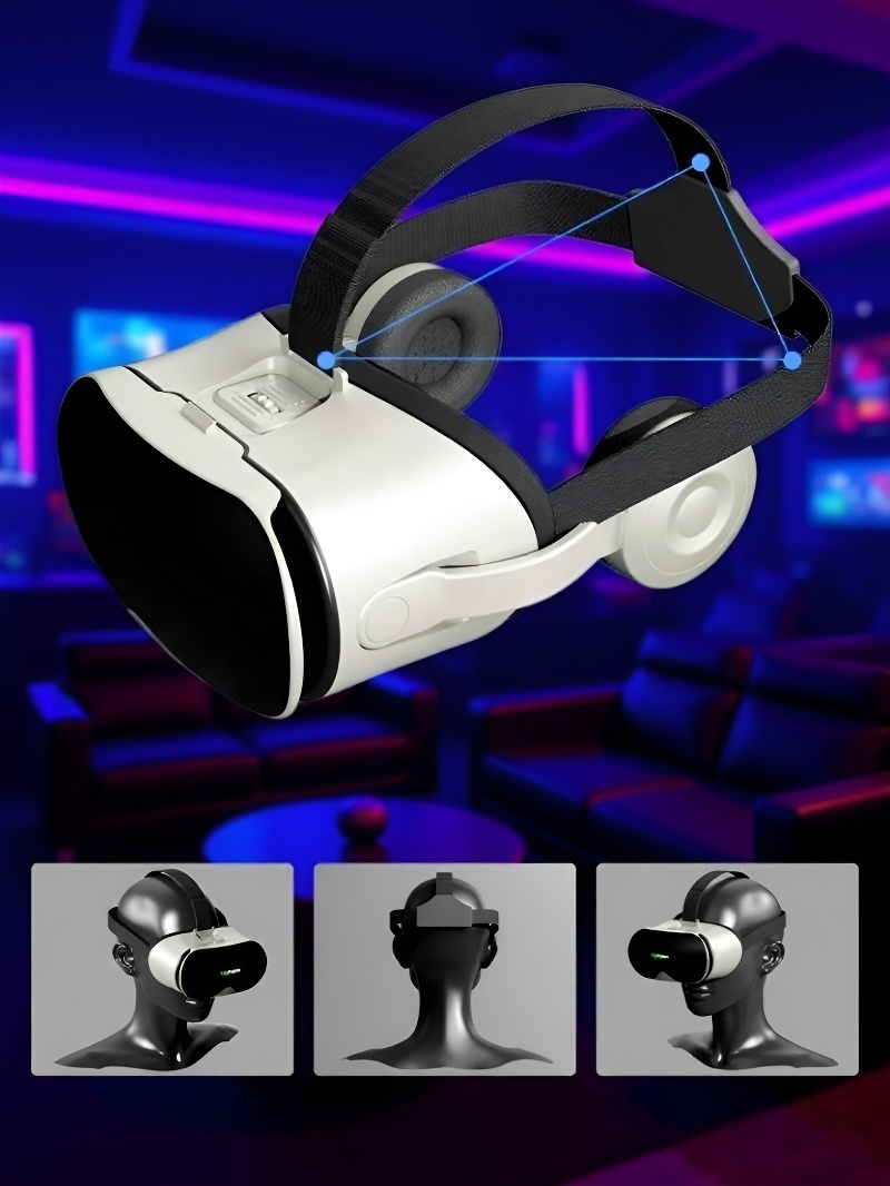 نظارة الواقع الافتراضي 3D، المسافة بين الحدقتين القابلة للتعديل للارتداء المريح