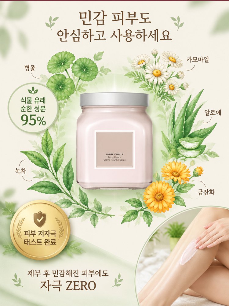 【바르는 순간 사르르】굿나잇 퍼퓸 바디 쿨링 크림