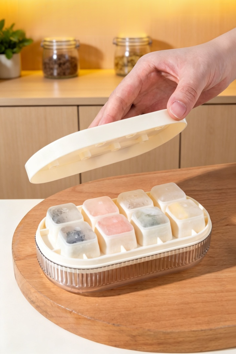 冰箱專用製冰塊模具使用方法