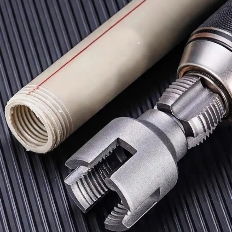 파이프 나사산 가공 도구 내부 및 외부 나사산 개방기 일체형