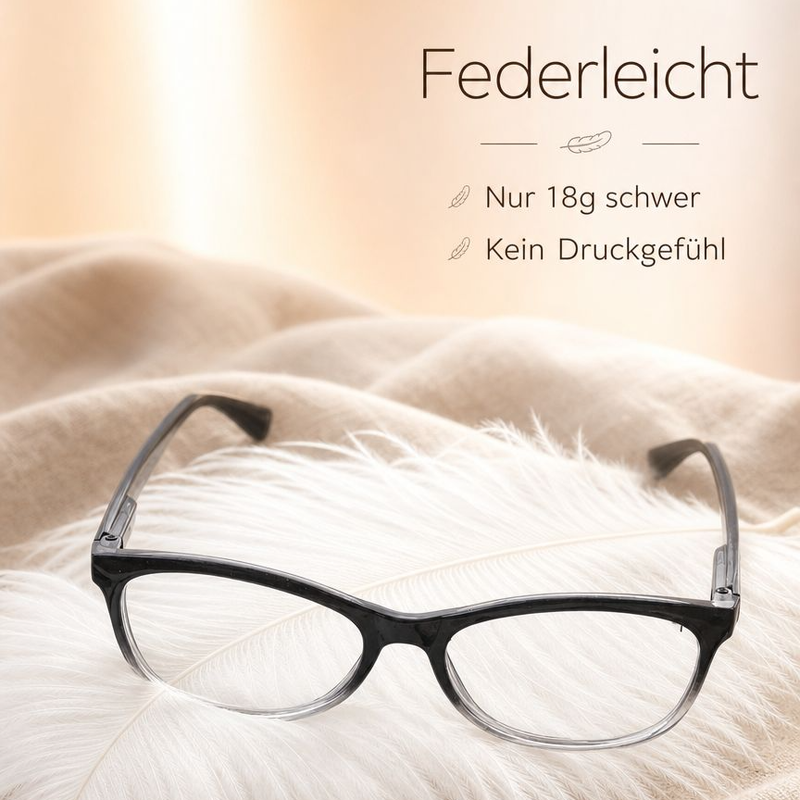 Großrahmige, modische und ultraleichte Lesebrille für Senioren