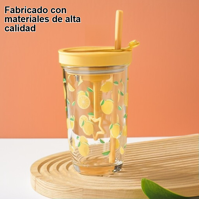 Vaso de pajita de oficina