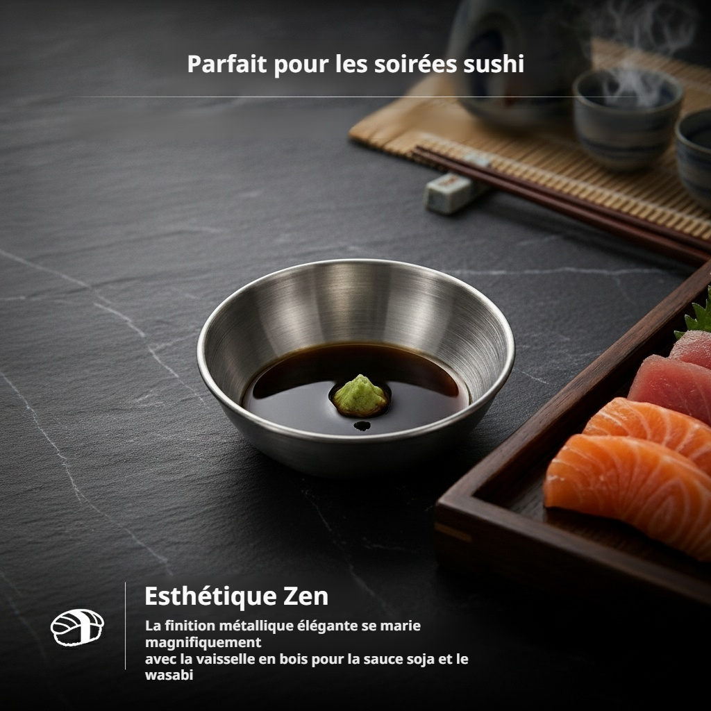 Bol à assaisonnement facile à nettoyer