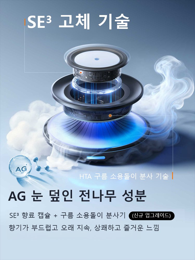 고급 차량용 방향제 회전기